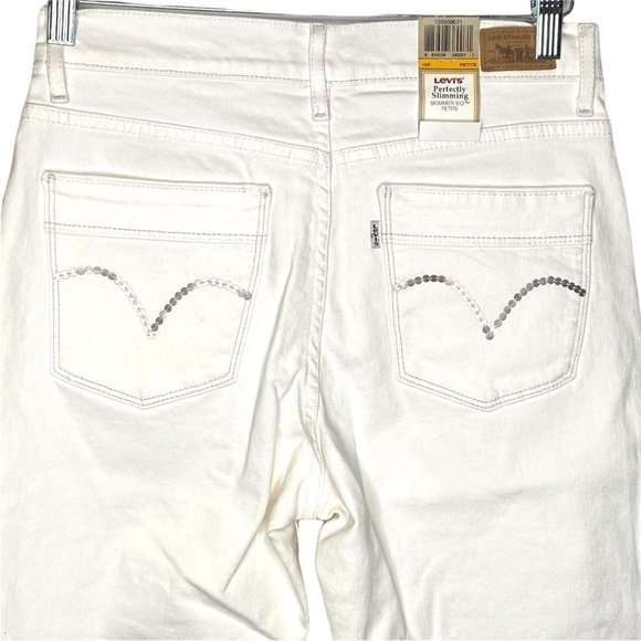 Levi's 512 Perfectly Slimming Bermuda Denim Shorts - Picture 6 of 8